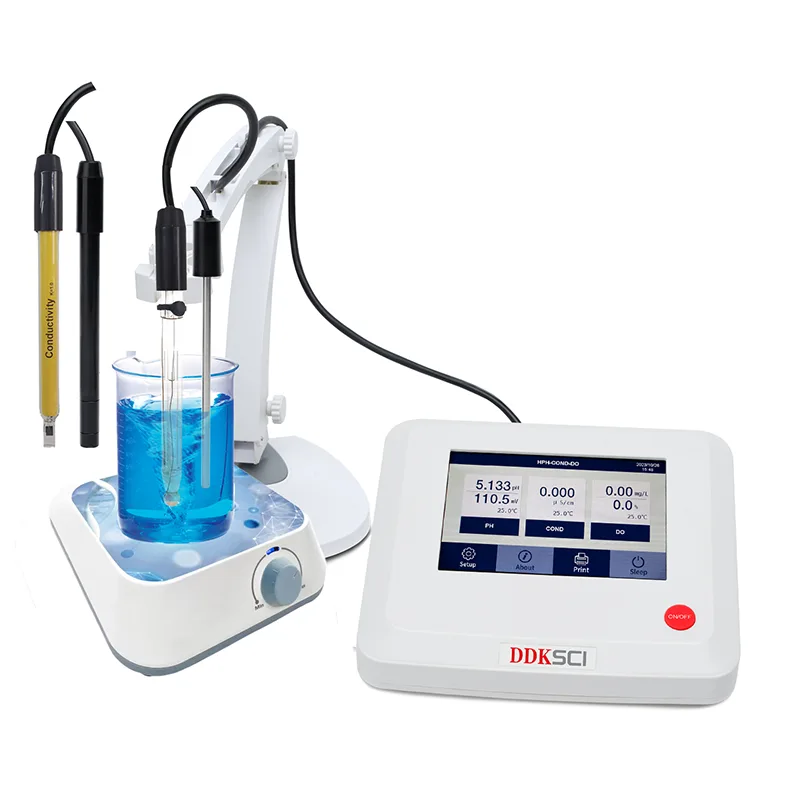 Benchtop pH Cond DO Mita Touch Screen
